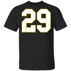Number 29 Tshirt  Kansas City Football TShirt