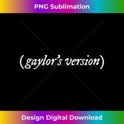 Womens Gaylor's Version V-Neck - Sublimation-Optimized PNG File - Ideal for Imaginative Endeavors