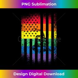 Gay pride flag with Gadsden Flag Snake - Edgy Sublimation Digital File - Channel Your Creative Rebel