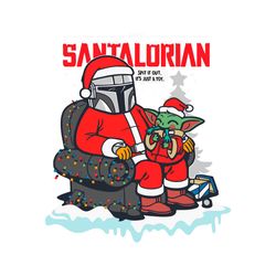 Star Wars Christmas The Santalorian SVG For Cricut Files