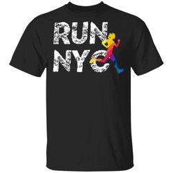NYC Running woman, New York Runner T-Shirt