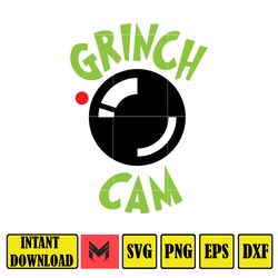 Grinch Svg, Grinch Christmas Svg, Grinch Clipart Files, Cricut and Silhouette Files Digital File (107)
