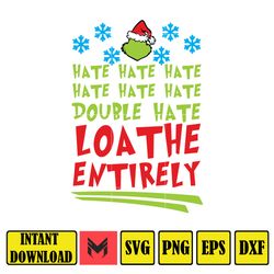 Grinch Svg, Grinch Christmas Svg, Grinch Clipart Files, Cricut and Silhouette Files Digital File (109)
