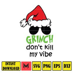 Grinch Svg, Grinch Christmas Svg, Grinch Clipart Files, Cricut and Silhouette Files Digital File (114)