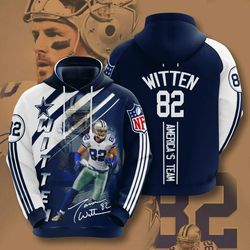 Dallas Cowboys Jason Witten Hoodie 3D Style4915 All Over Printed