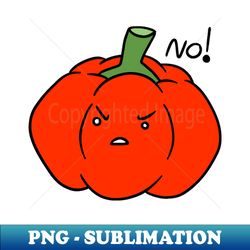 No - Red Bell Pepper - High-Quality PNG Sublimation Download - Defying the Norms
