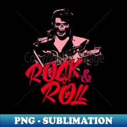 skull artrock  roll - Stylish Sublimation Digital Download - Perfect for Creative Projects