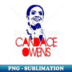 Candace Owens A Voice for Change - Instant PNG Sublimation Download - Unleash Your Creativity
