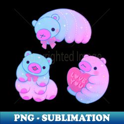 tardi bear - decorative sublimation png file - unleash your creativity