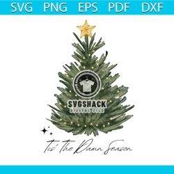 Tis The Damn Season Christmas Tree PNG Download File