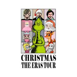 Christmas The Eras Tour Xmas Movie Characters PNG File