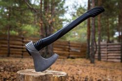 custom handmade carbon steel viking hatchet tomahawk hunting axe