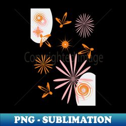 abstract pattern - modern sublimation png file - perfect for sublimation mastery