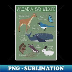 Another Great Day in Arcadia Bay - Exclusive Sublimation Digital File - Perfect for Sublimation Art