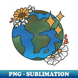 earth day ideas april 22 - PNG Transparent Digital Download File for Sublimation - Enhance Your Apparel with Stunning Detail