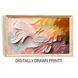 Abstract Samsung Frame TV Art, Art For Frame Tv, Spring Abstract Oil Painting, Digital Download-2.jpg