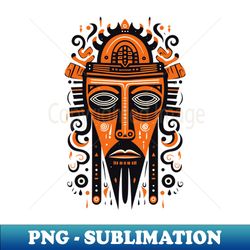 Ancient Mask Where Dreams Define Existence - PNG Transparent Sublimation Design - Perfect for Sublimation Art