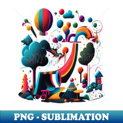 Playground - Decorative Sublimation PNG File - Stunning Sublimation Graphics