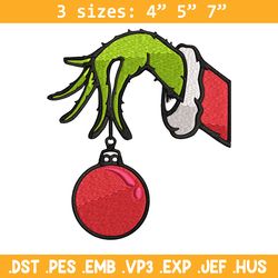 Grinch Hand Stock Illustrations Embroidery design, Grinch Embroidery, Embroidery File, Grinch design, Instant download.