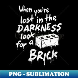 Look for a Brick The Last of Us Fireflies - Unique Sublimation PNG Download - Add a Festive Touch to Every Day