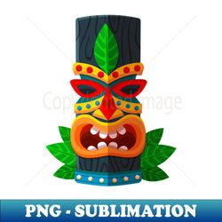 Tiki Mask - Creative Sublimation PNG Download - Create with Confidence