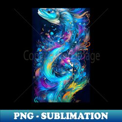 Abstract fish texture - Creative Sublimation PNG Download - Perfect for Creative Projects