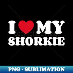 Shorkie - Exclusive Sublimation Digital File - Boost Your Success with this Inspirational PNG Download