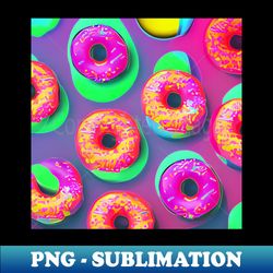 Donut Pop - Instant PNG Sublimation Download - Perfect for Creative Projects