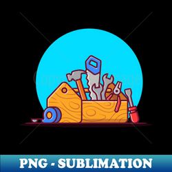 tool box - decorative sublimation png file - boost your success with this inspirational png download