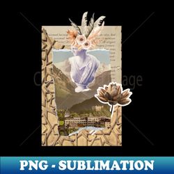 Culture  Nature Fusion - Retro PNG Sublimation Digital Download - Unleash Your Inner Rebellion