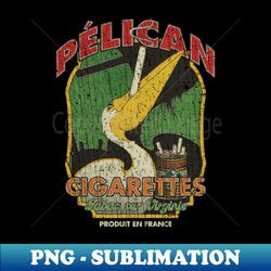 Plican Cigarettes 1920 - Elegant Sublimation PNG Download - Unleash Your Inner Rebellion