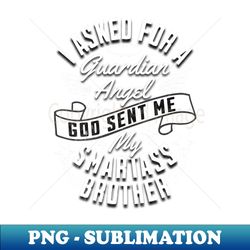 Smartass brother - Modern Sublimation PNG File - Transform Your Sublimation Creations