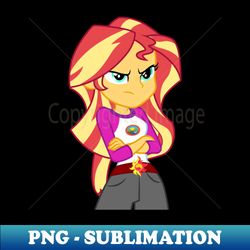 Sunset Shimmer is suspicious - Stylish Sublimation Digital Download - Bring Your Designs to Life