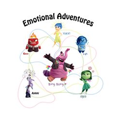 Emotional Adventures Inside Out Characters PNG Download