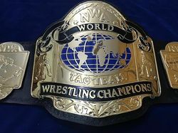 New TAG Team Worlds Wrestling Championship Belt Adult Size Replica