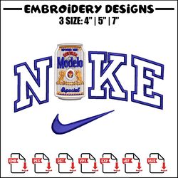 Nike x modelo embroidery design, Modelo embroidery, Nike design, Embroidery file, Embroidery shirt, Digital download