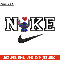 Nike Stitch cute embroidery design, Nike Stitch embroidery, Nike design, logo design, logo shirt, Digital download