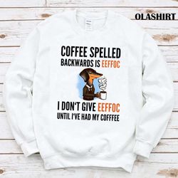 New Coffee Spelled Backwards Is Eeffoc, Funny Dachshund Dog Shirt - Olashirt