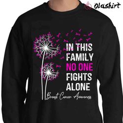 New Breast Cancer Awareness Shirt Cancer Fighting Together Shirt Autumn Shirt - Olashirt