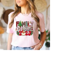 Family Christmas 2023 Shirt, Christmas Family Gift, Matching Christmas Santa Shirts, Christmas Mama Shirt,  Funny Christ