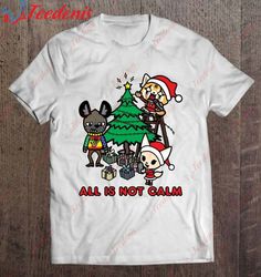 Aggretsuko All Is Not Calm Christmas Pullover Shirt, Christmas Sweaters On Sale  Wear Love, Share Beauty