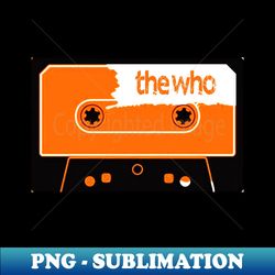 vintage retro the who band - png transparent sublimation design - capture imagination with every detail