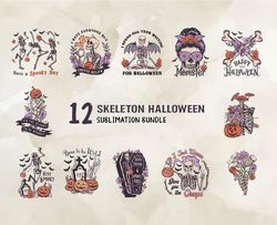12 Skeleton Halloween, Halloween Svg, Cute Halloween, Halloween, Halloween Png 79