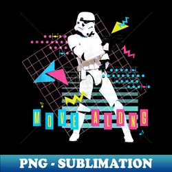 Star Wars Stormtrooper Move Along 90s - PNG Transparent Digital Download File for Sublimation - Defying the Norms