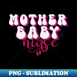 mother baby nurse christmas postpartum mom baby nursing - premium sublimation digital download - unlock vibrant sublimation designs