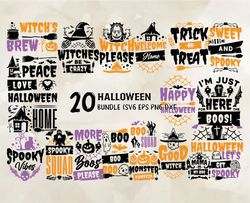 20 Halloween Bundle Png, Halloween Svg, Cute Halloween, Halloween, Halloween Png 127