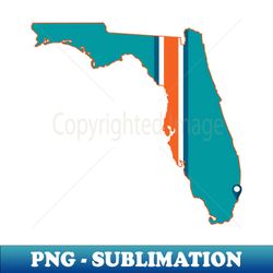 Miami Football - PNG Transparent Sublimation File - Unleash Your Creativity