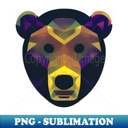 galactic galaxy bear - elegant sublimation png download - bold & eye-catching