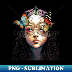 Butterfly Princess No 3 Perfection is Overrated - Digital Sublimation Download File - Capture Imagination with Every Detail