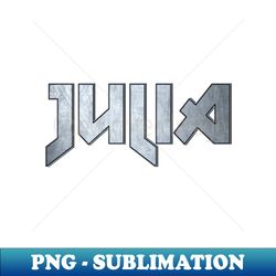 Heavy metal Julia - Aesthetic Sublimation Digital File - Unleash Your Creativity